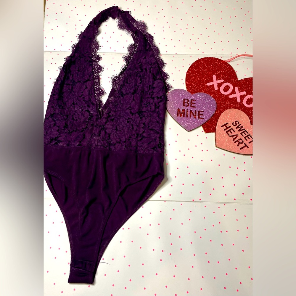 Purple bodysuit